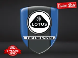 Lotus Silikonembleme Auto Robust Hochwertig Professionell